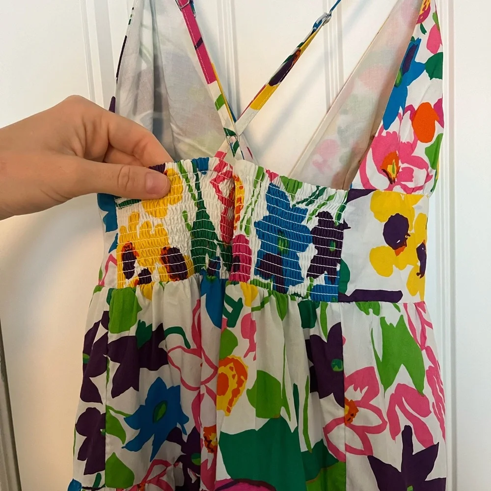 J Crew Floral Maxi Dress - Picture 9 of 9